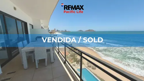 Condo frente al mar en venta en Pearl Tower, Mazatlán