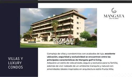 Condominio en preventa en Mangata golf & living