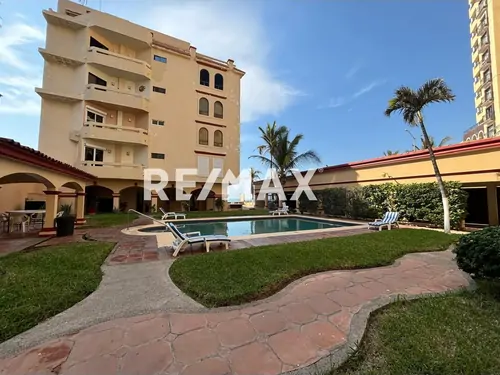 Condominio amueblado en renta en Marina del Rey, Mazatlán