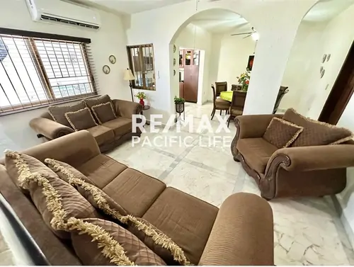 Furnished 3-Bedroom Home for Rent in Lomas de Mazatlán