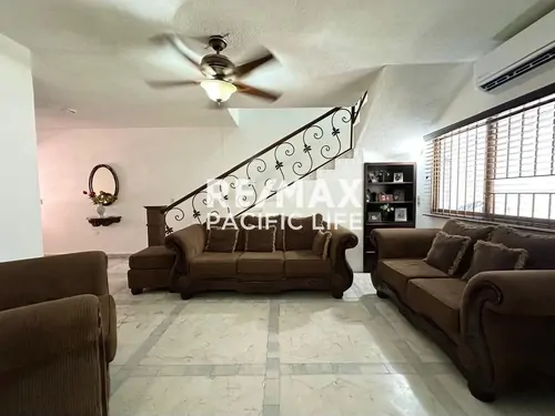 Furnished 3-Bedroom Home for Rent in Lomas de Mazatlán