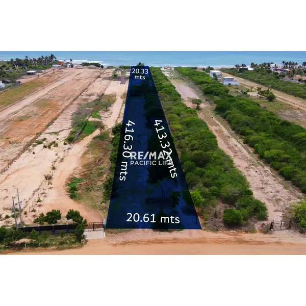 Oceanfront Land for Sale in Celestino, Sinaloa