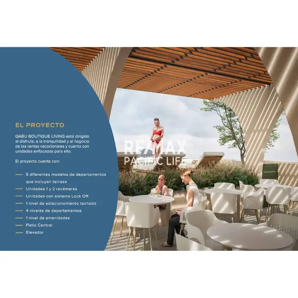 Condominio en venta: QABU BOUTIQUE LIVING Modelo D