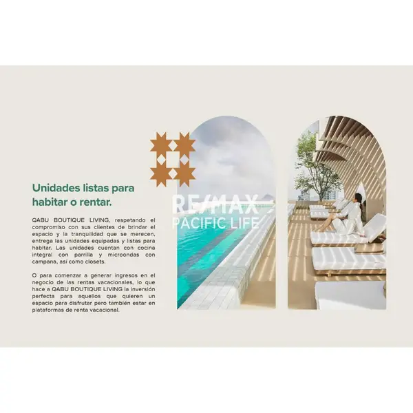 Condominio en venta: QABU BOUTIQUE LIVING Modelo D