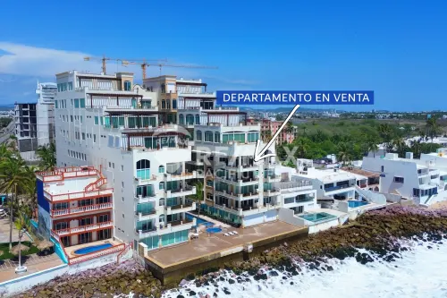 Oceanfront 3-Bedroom Condo at Tiara Sands, Mazatlán