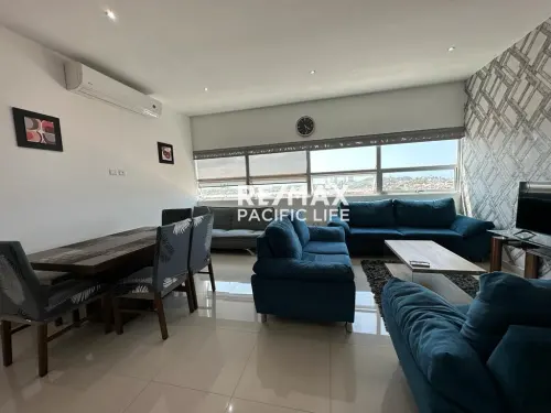 Condo amueblado de 2 recámaras en renta en Torre EME, Mazatlán
