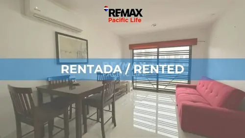 Departamento de 2 recámaras en renta en Azul Pacifico