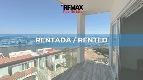 Condominio en renta en Isla Mazatlan 3502